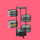 [COMPRÁ 1 Y LLEVÁ 2] Frutera Articulada Giratoria de Acero Inoxidable de 3/4/5 Niveles +REGALO: Kit de Utensilios de Cocina