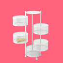 [COMPRÁ 1 Y LLEVÁ 2] Frutera Articulada Giratoria de Acero Inoxidable de 3/4/5 Niveles +REGALO: Kit de Utensilios de Cocina