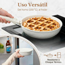 Set de Cocina Premium 15 Piezas Antiadherente Granito con Mango Desmontable