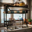 Organizador de Cocina Multifuncional de Acero Inoxidable + REGALO: Kit de Utensilios