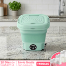 Mini Máquina de Ropa Portátil Lava y Seca + REGALOS: 2 Recipientes de Limpieza