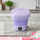 Mini Máquina de Ropa Portátil Lava y Seca + REGALOS: 2 Recipientes de Limpieza